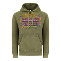 Vintage Olive little miss mardi gras Vintage Hoodie - Artiststas