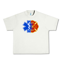 Pistachio emt firefighter ems fire first responder premium Urban Heavy Tee - linhVisuals