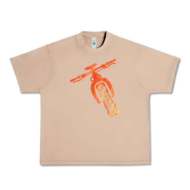 Fat Bike Mountain Biking Urban Heavy Tee by linhVisuals | Teevron