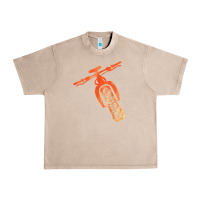 French Oak fat bike mountain biking Urban Heavy Tee - linhVisuals