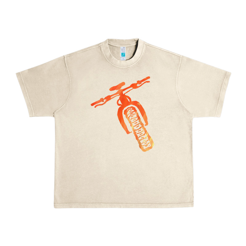 Fat Bike Mountain Biking Urban Heavy Tee by linhVisuals | Teevron