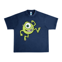 Navy mike wazowski Urban Heavy Tee - linhVisuals
