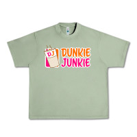 Oil Green donut coffee lover dunkie junkie Urban Heavy Tee - linhVisuals