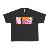 Pigment Black donut coffee lover dunkie junkie Urban Heavy Tee - linhVisuals