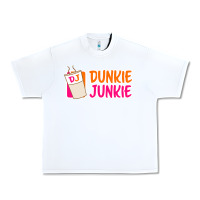 White donut coffee lover dunkie junkie Urban Heavy Tee - linhVisuals