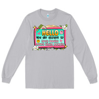 Moon Dust hello you are allowed to love books more than peop Long Sleeve Tee - Artiststas