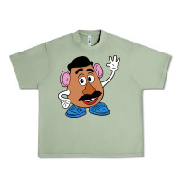 Oil Green mr potato Urban Heavy Tee - linhVisuals