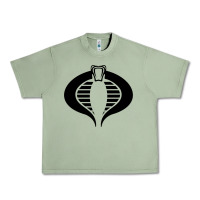 Oil Green Gi Joe Cobra Vintage Urban Heavy Tee - linhVisuals