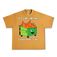 Peanut Butter dumpster fire its fine im fine Urban Heavy Tee - linhVisuals