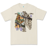 Inhale Peace Exhale Chaos Chest Premium Tee | Teevron