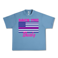 Pebble Blue NICKI BACK THE BARBZ Urban Heavy Tee - linhVisuals