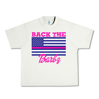Pistachio NICKI BACK THE BARBZ Urban Heavy Tee - linhVisuals