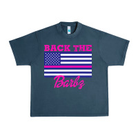 Midnight Navy NICKI BACK THE BARBZ Urban Heavy Tee - linhVisuals