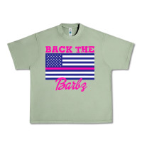 Oil Green NICKI BACK THE BARBZ Urban Heavy Tee - linhVisuals