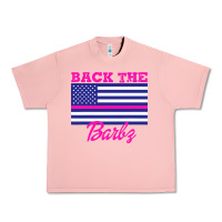 Salmon NICKI BACK THE BARBZ Urban Heavy Tee - linhVisuals