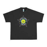 Pigment Black suffolk county police t shirt   scpd Urban Heavy Tee - linhVisuals