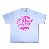 Grape Ice Reba Mcentire Diva Like Dolly Rebel Like Reba Urban Heavy Tee - linhVisuals