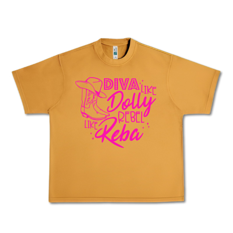 Reba Mcentire Diva Like Dolly Rebel Like Reba Urban Heavy Tee by linhVisuals | Teevron