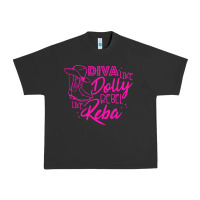 Pigment Black Reba Mcentire Diva Like Dolly Rebel Like Reba Urban Heavy Tee - linhVisuals