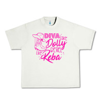 Pistachio Reba Mcentire Diva Like Dolly Rebel Like Reba Urban Heavy Tee - linhVisuals