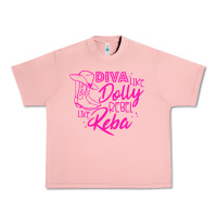 Salmon Reba Mcentire Diva Like Dolly Rebel Like Reba Urban Heavy Tee - linhVisuals