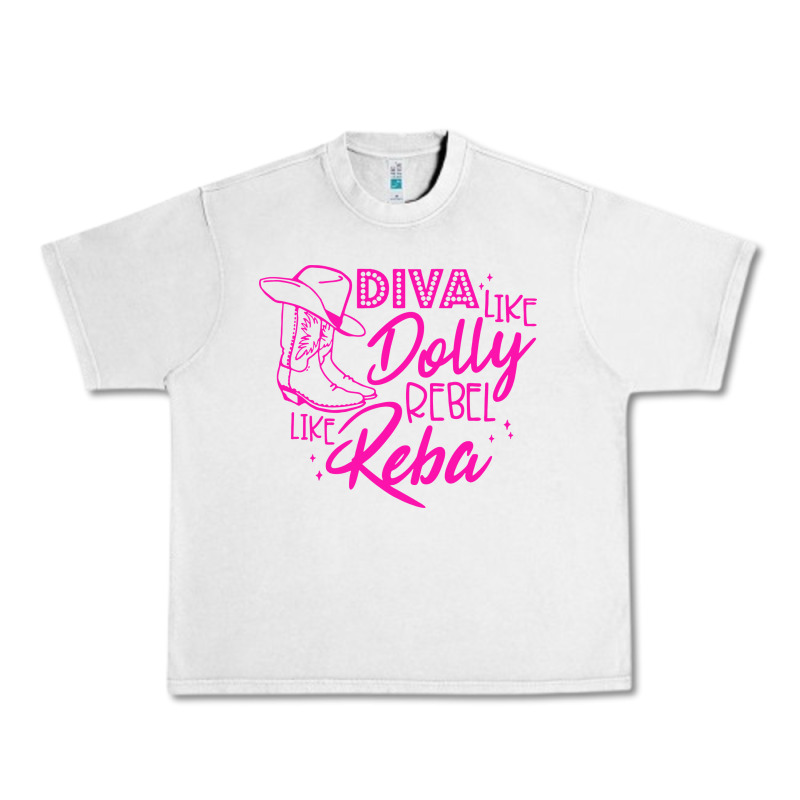 Reba Mcentire Diva Like Dolly Rebel Like Reba Urban Heavy Tee by linhVisuals | Teevron