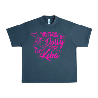 Midnight Navy Reba Mcentire Diva Like Dolly Rebel Like Reba Urban Heavy Tee - linhVisuals