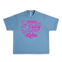 Pebble Blue Reba Mcentire Diva Like Dolly Rebel Like Reba Urban Heavy Tee - linhVisuals