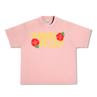 Salmon feminist killjoy retro women woman Urban Heavy Tee - linhVisuals