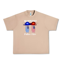 Burro support our police & fire departments   1st responders premium Urban Heavy Tee - linhVisuals