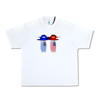 White support our police & fire departments   1st responders premium Urban Heavy Tee - linhVisuals