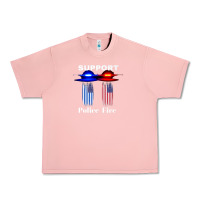Salmon support our police & fire departments   1st responders premium Urban Heavy Tee - linhVisuals