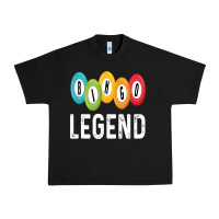 Black funny bingo legend bingo balls game Urban Heavy Tee - linhVisuals