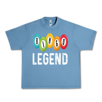 Pebble Blue funny bingo legend bingo balls game Urban Heavy Tee - linhVisuals