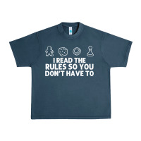 Midnight Navy funny board game lovers gamers players Urban Heavy Tee - linhVisuals
