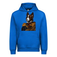Cobalt Pet Portraits, Custom Pet Portraits, Renaissance Pet Portraits, Urban Hoodie - RanaPortraitStore