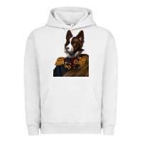 Pigment Lunar Rock Pet Portraits, Custom Pet Portraits, Renaissance Pet Portraits, Urban Hoodie - RanaPortraitStore