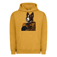 Pigment Peanut Butter Pet Portraits, Custom Pet Portraits, Renaissance Pet Portraits, Urban Hoodie - RanaPortraitStore