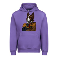 Tulip Pet Portraits, Custom Pet Portraits, Renaissance Pet Portraits, Urban Hoodie - RanaPortraitStore
