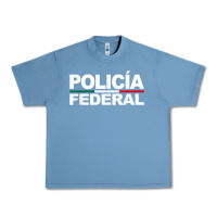 Pebble Blue mexico policia federal mexican police law enforcement Urban Heavy Tee - linhVisuals