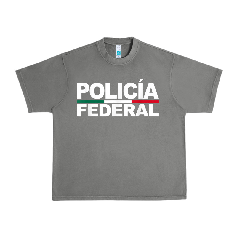 Mexico Policia Federal Mexican Police Law Enforcement Urban Heavy Tee by linhVisuals | Teevron