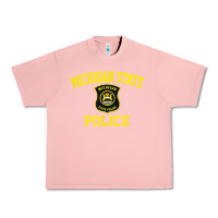 Salmon michigan state police Urban Heavy Tee - linhVisuals