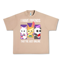 Burro i have friends they are just online Urban Heavy Tee - linhVisuals