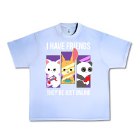 Grape Ice i have friends they are just online Urban Heavy Tee - linhVisuals