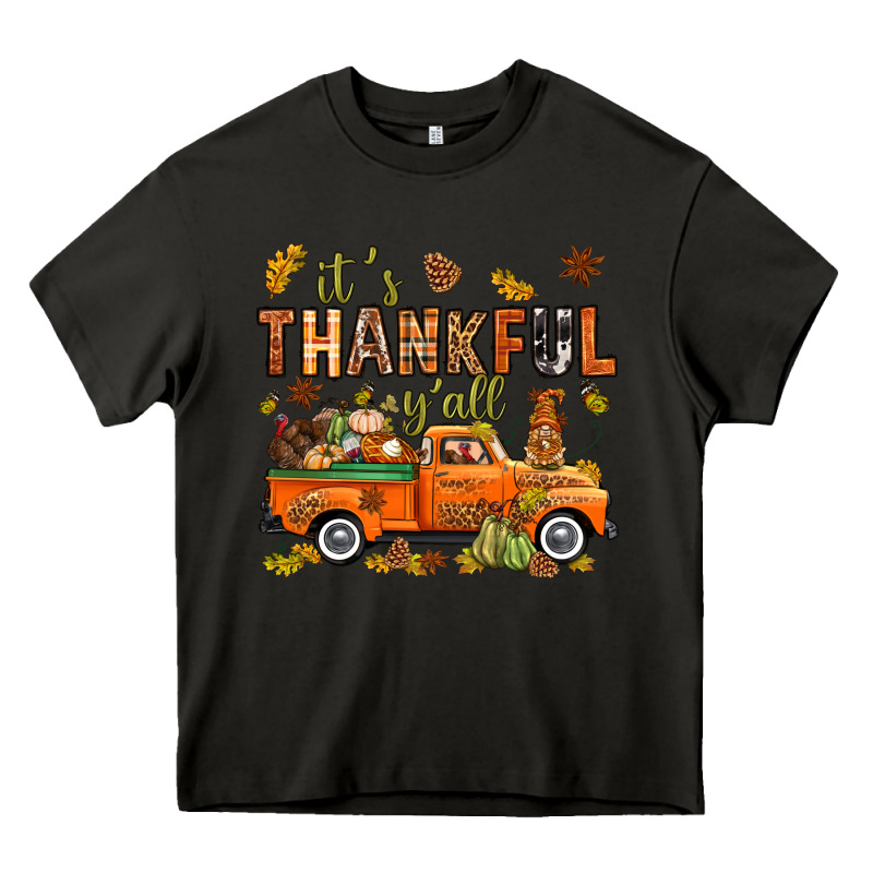 It's Thankful Y'all With Truck Bbs Heavy Core Tee by BundleAndBundleShop | Teevron