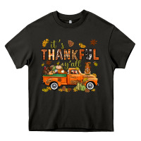 Asphalt it's thankful y'all with truck bbs Heavy Core Tee - BundleAndBundleShop