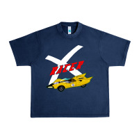 Navy racer x Urban Heavy Tee - linhVisuals
