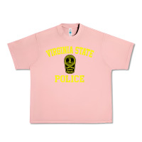 Salmon virginia state police Urban Heavy Tee - linhVisuals