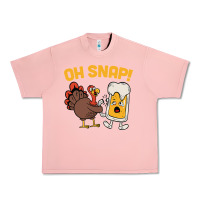 Salmon oh snap thanksgiving cute turkey day Urban Heavy Tee - linhVisuals