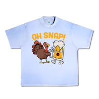 Grape Ice oh snap thanksgiving cute turkey day Urban Heavy Tee - linhVisuals
